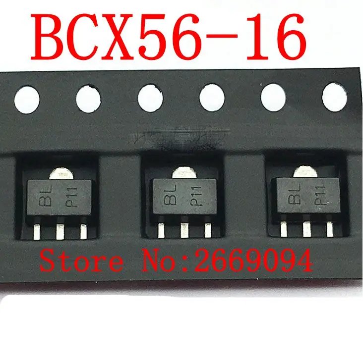 200 шт./500 шт./1000 шт. Φ BCX56 BL SOT89 SMD-сделано 100% spot NPN-тип транзистор