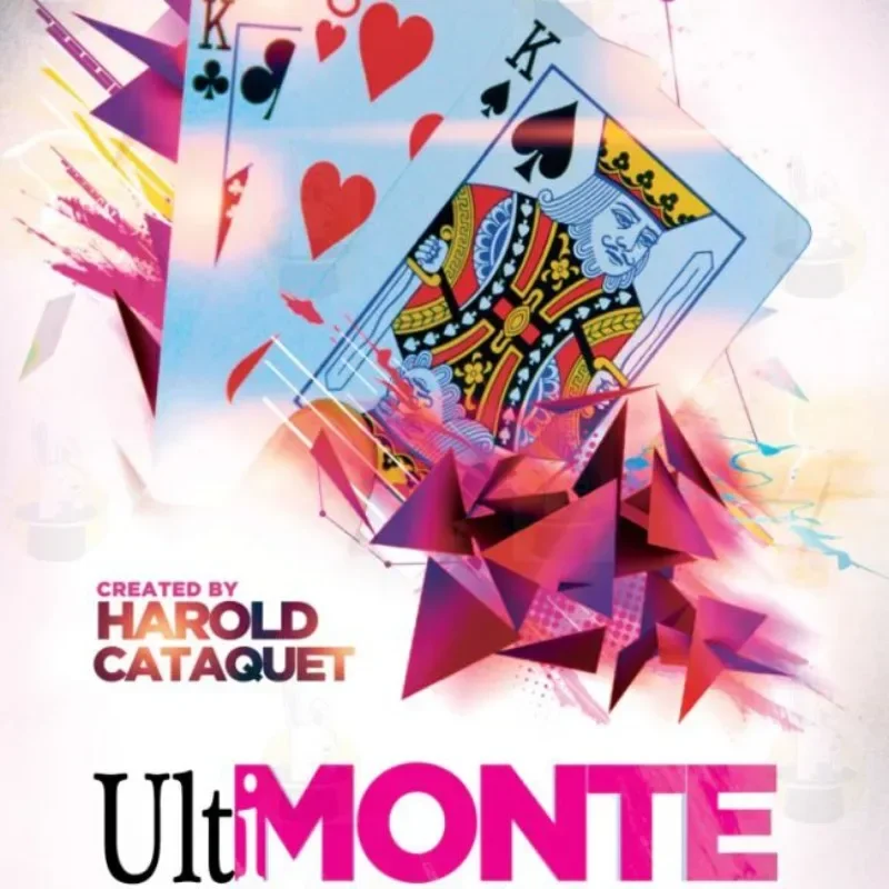 UltiMonte By Harold Cataquet Визуальная карта Чудо-покерная колода Волшебные трюки Уловки Крупный план Волшебный реквизит Волшебник Магия Иллюзия (art.: 3920ceb952949) - 3920ceb952949