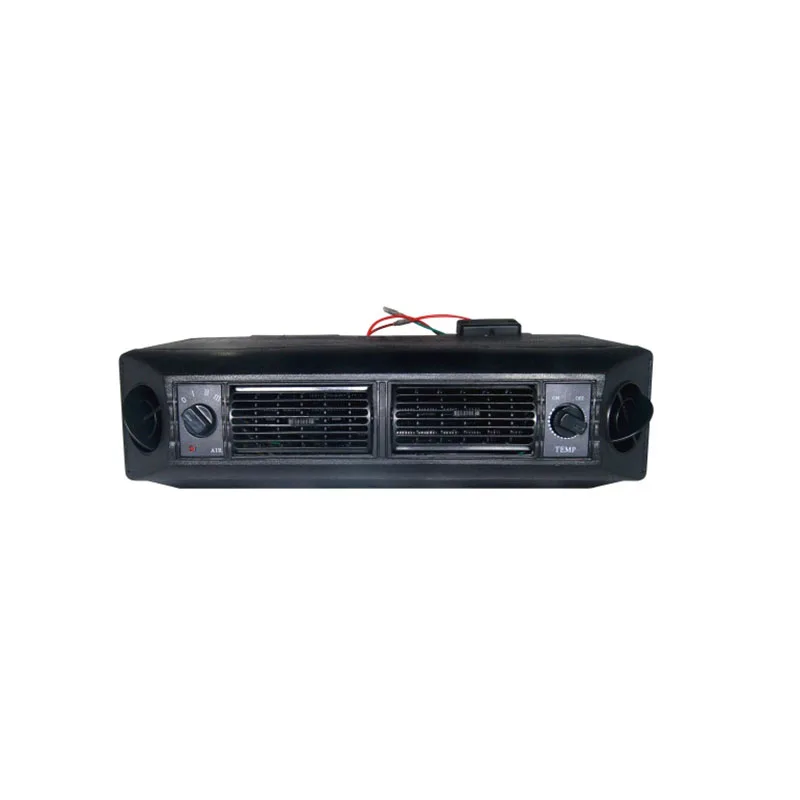 

Universal A/C Add-On Under Dash Evaporator Assembly Unit Air Conditioner 24V 12V Mini Bus Truck Van Street Red Rod