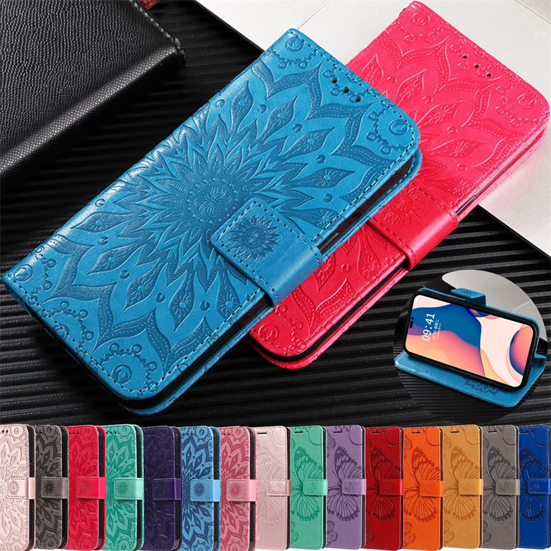 

Чехол для Samsung Galaxy A34 A 34, чехол с рисунком подсолнуха для Samsung Galaxy A34, A54, A14, A04S, кожаный чехол с отделением для карт