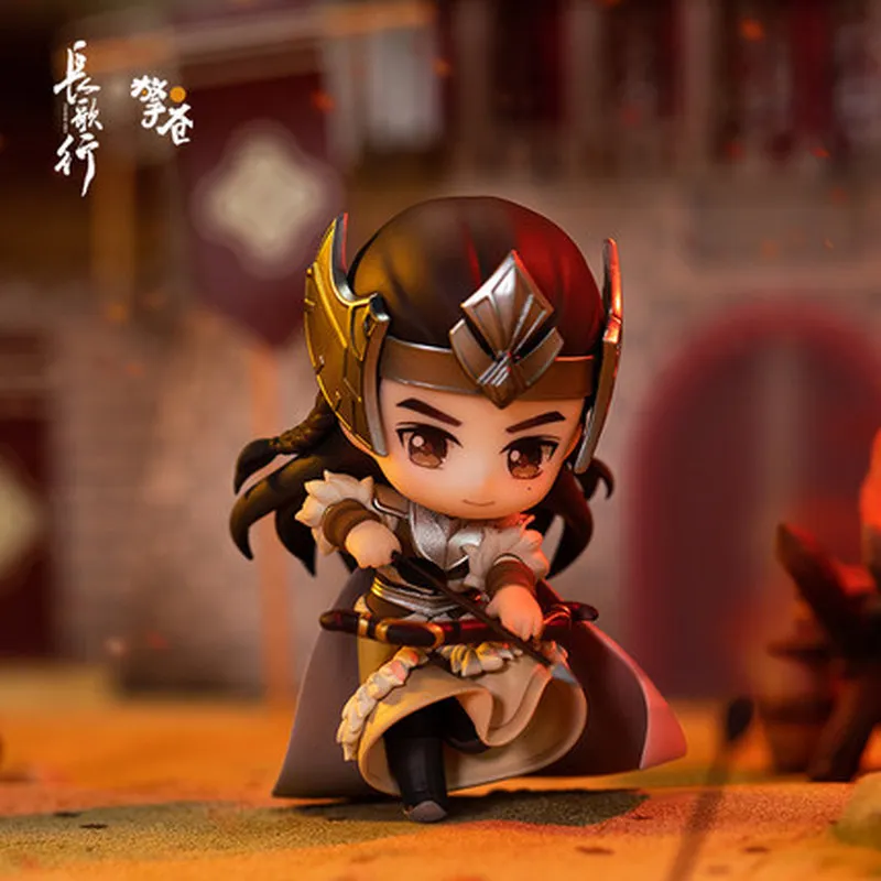 8 см аниме официальная длинная фигурка шара Li Changge Dilraba Ashile Sun Leo Wulei китайская модель драмы куклы Q версия декоративная игрушка