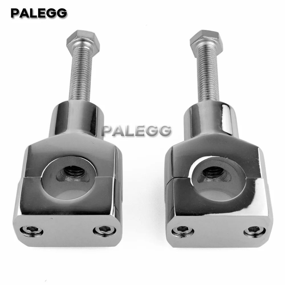 

2X Мотоциклетный Зажим На Руль 1 Дюйм, Алюминиевый Зажим Для Harley Custom Springer Bobber Chopper, 25 Мм