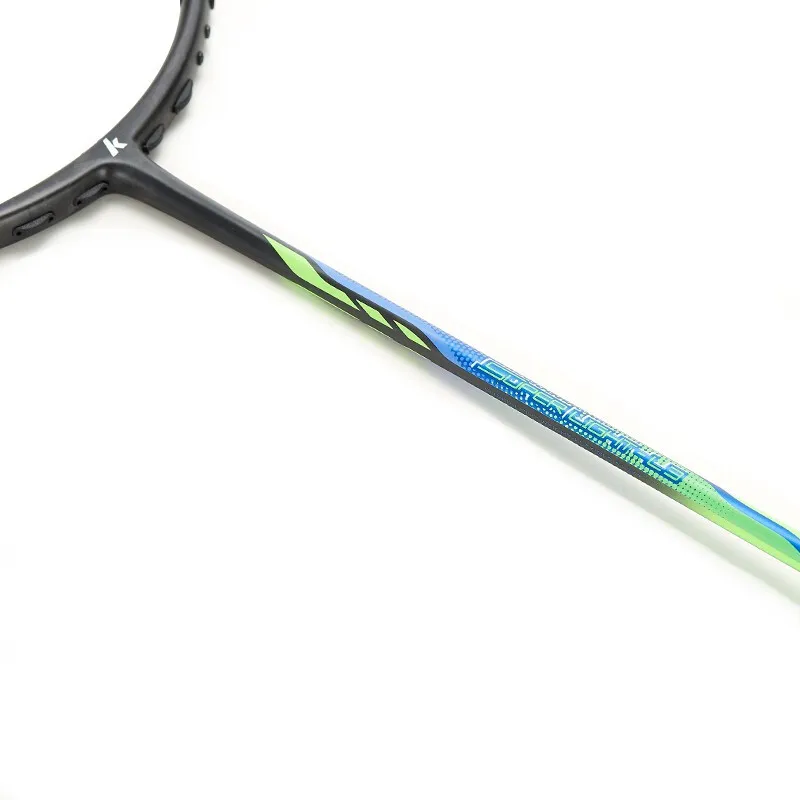Оригинальная бадминтонная ракетка Kawasaki 6U Light Racquet SuperLight Speed L3 588 Fiber Single с ручкой.