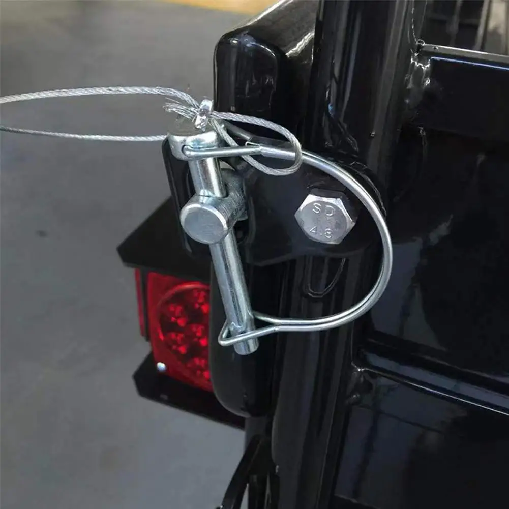 Прицеп RV U-образный безопасный штифт 3/8 дюйма 90 ° Фиксированный стальной вал