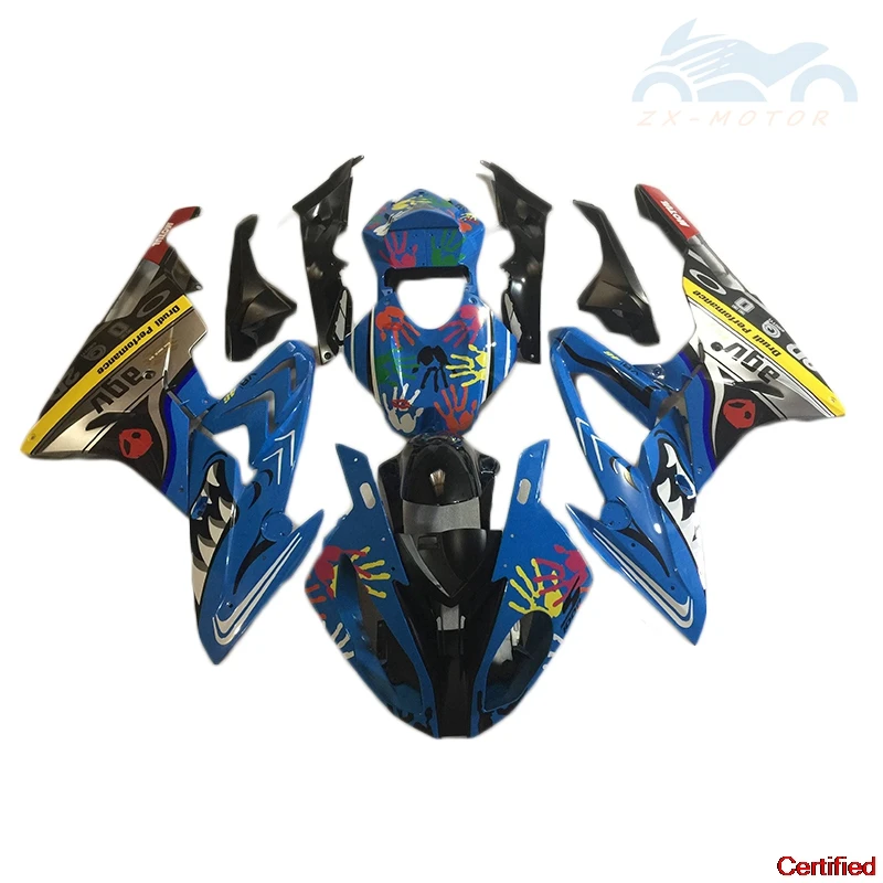Фото Комплект обтекателей корпуса мотоцикла для BMW S1000RR S1000 RR s1000rr 2013 2014 2015 2016 2017, синие обтекатели 13 14 15-17 QA26 №1