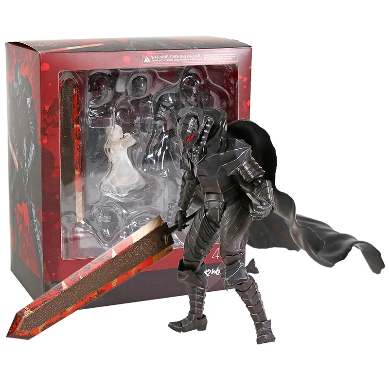 Figma 410 Berserk внутрь Berserker Armor Ver. Экшн-фигурка из ПВХ с перекрашенным черепом