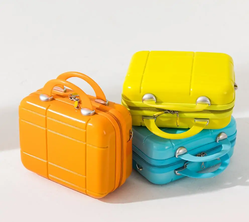 

XZAN 2023 New luggage product cosmetic bag diagonal trolley case child luggage small suitcase 13 inch luggage