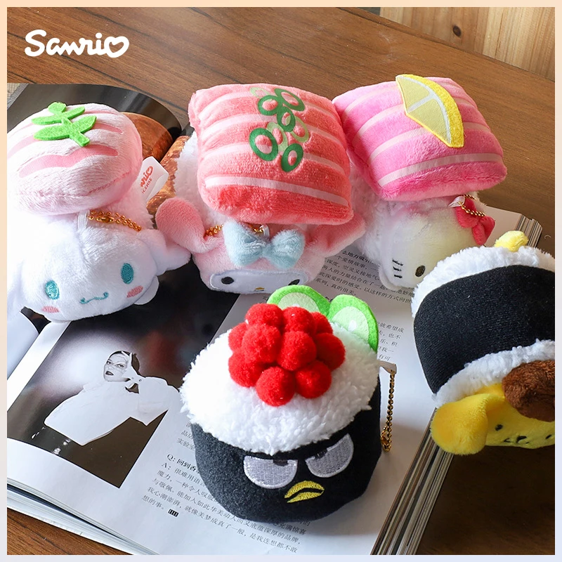 Брелок для ключей с героями мультфильмов Kawaii Badbadtz-Maru Cinnamoroll интересный брелок