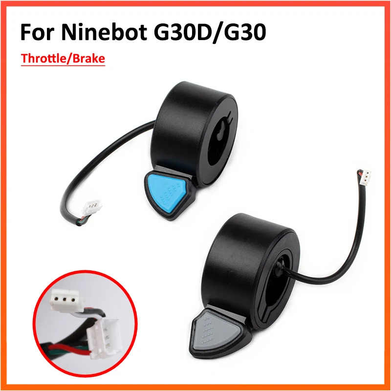 G30D Electric Scooter Throttle and Brake for Segway Ninebot MAX G30D Finger Button Speed Control Parts