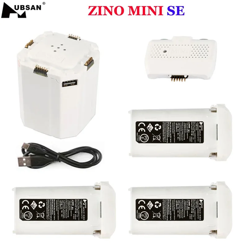 

Original hubsan zino mini se drone 8.4v 3000mah li-po battery with charging hub butler rc quadcopter spare parts