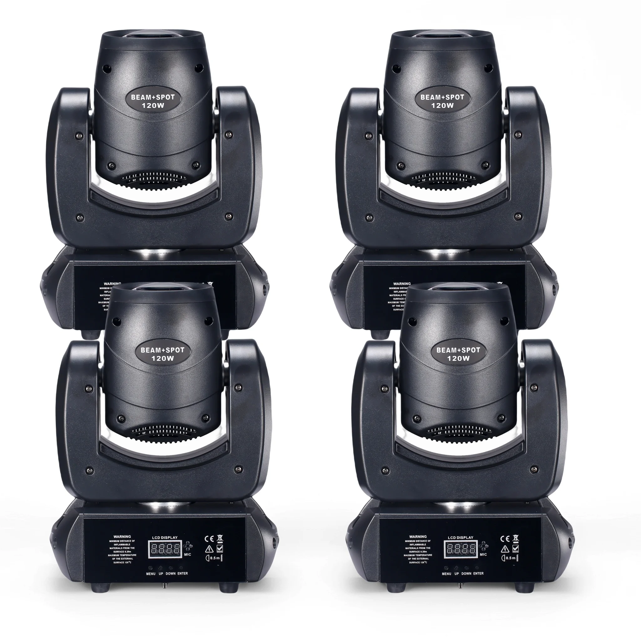 

Сценический светильник с подвижной головкой, 120 Вт, светодиодный, со звуковой активацией, управление DMX512, профессиональный прожектор для дискотеки, церковного шоу-бара