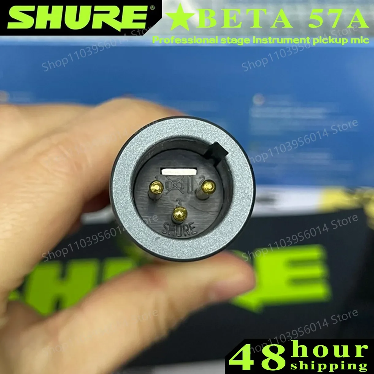 Проводной микрофон SHURE BETA 57A динамический кардиоидный для домашней студийной