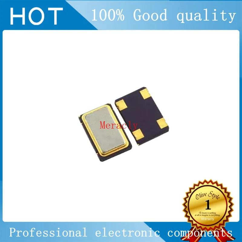 

5PCS 5070 4PIN Active Crystal Oscillator 4/6/8/10/12/16/20/24/25/30/40/50/80/125/32.768/11.0592/4.9152/22.1184/MHZ/M 5X7MM 7050