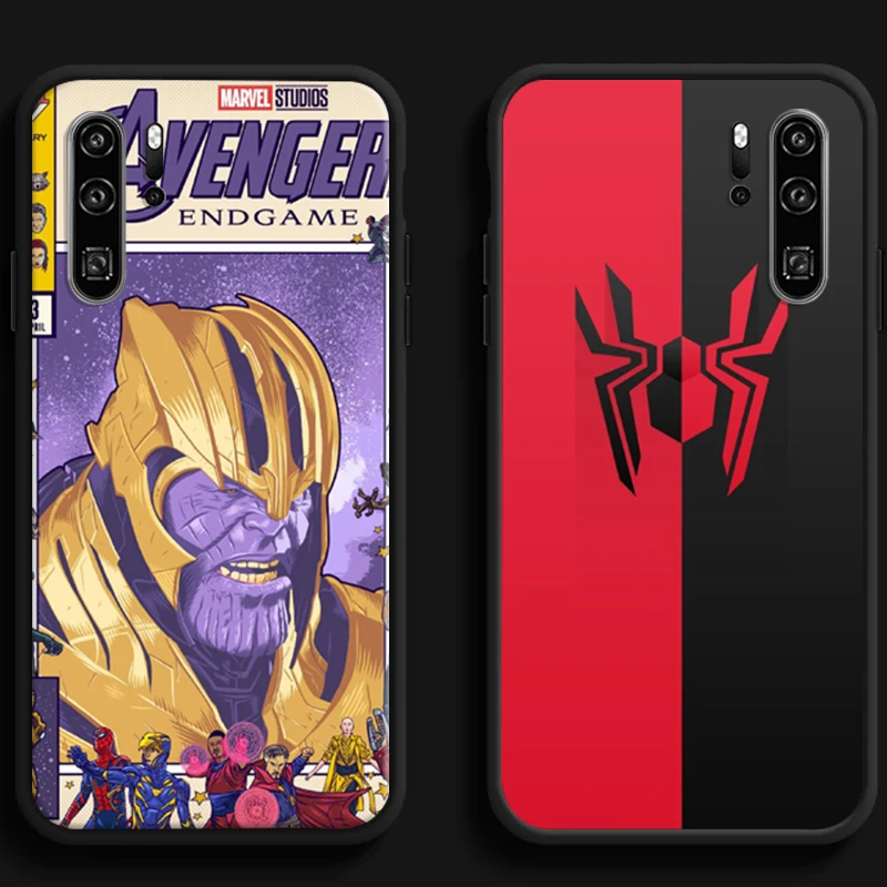 

Marvel Spiderman Phone Cases For Huawei Honor Y6 Y7 2019 Y9 2018 Y9 Prime 2019 Y9 2019 Y9A Carcasa Coque Soft TPU Back Cover
