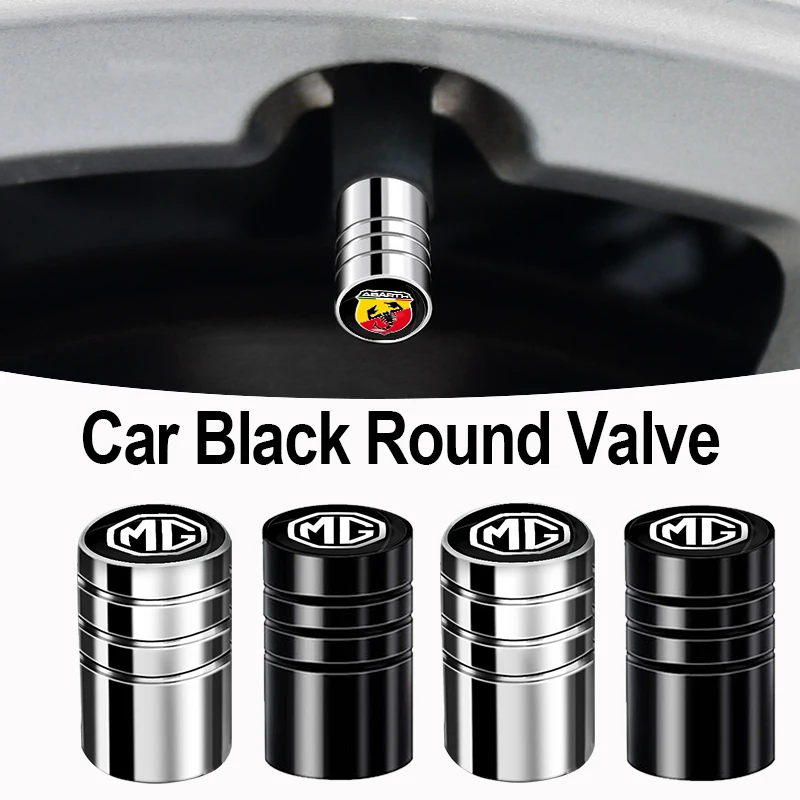 

4pcs Car Tire Rod Cover Round Dust Cover for MG GT EZS Hevtor MG3 MG5 MG6 MG7 TF ZR ZS ES HS GS Morris 3 2021 Auto Accessories