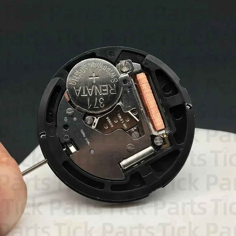 Запчасти Ronda 515 Кварцевый механизм 515-3/6 Батарея 371 Renata с колесом даты 1 драгоценный