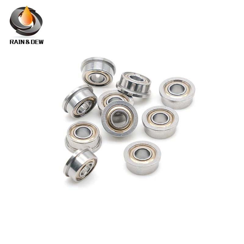 Фланцевый шариковый подшипник F684ZZ ABEC-9 f684 10 шт. 4x9x4 мм |