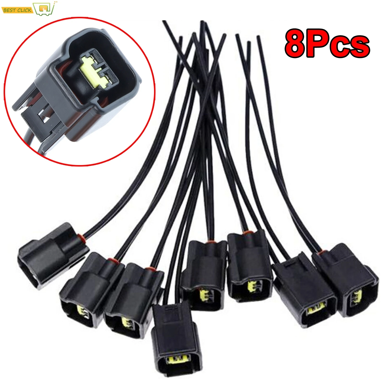 لفورد كراون فيكتوريا E-150 E-250 E-350 إكسبيديشن اكسبلورر لوبو موستانج اكسسوارات السيارات 8 قطعة ملف الإشعال موصل تسخير