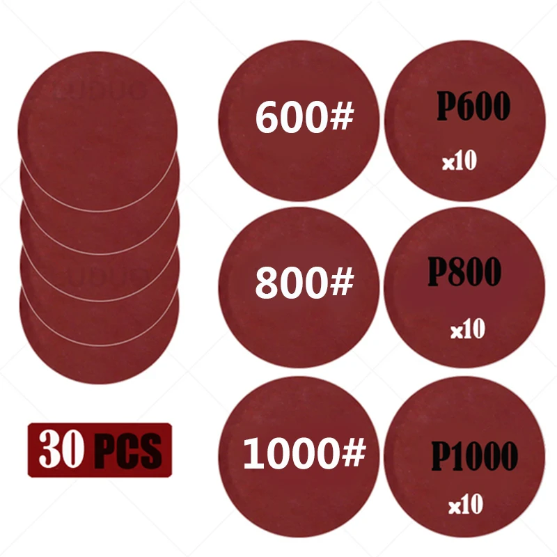 

Visbella Шлифовальные диски 3/4/5/6 дюймов