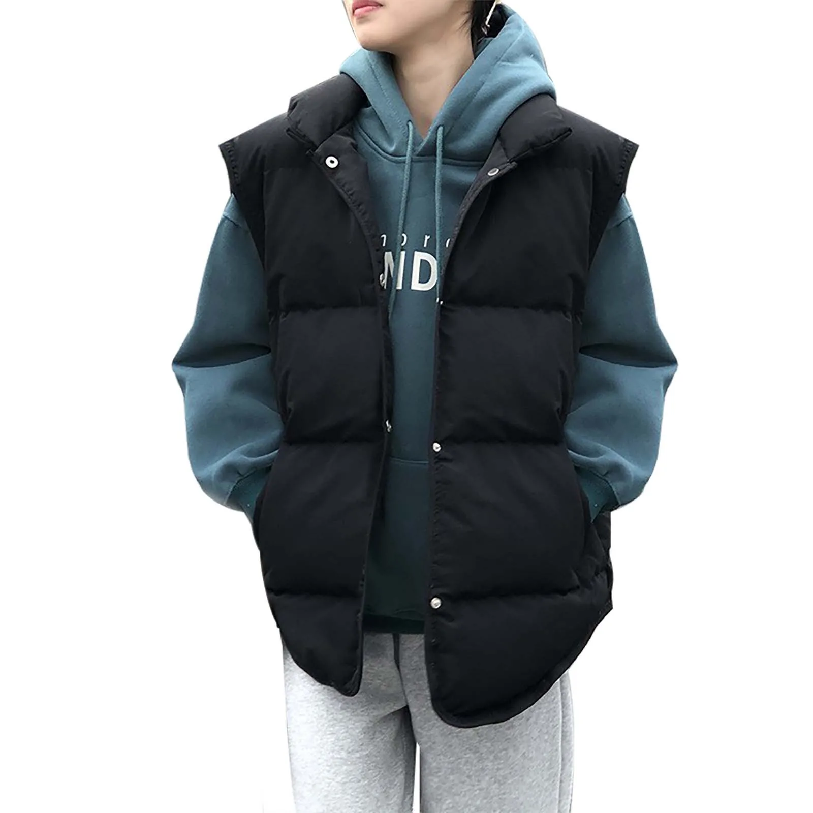 Рисунок 2 - Зимняя Свободная куртка с воротником-стойкой