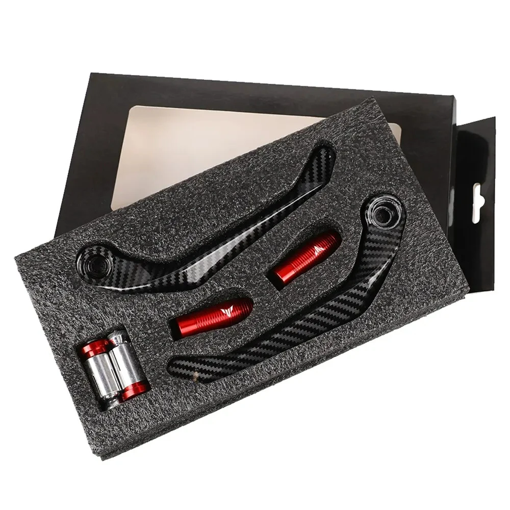 

Ручки из алюминиевого сплава для мотоцикла с ЧПУ, Защитные чехлы для рычагов тормозов и сцепления для Yamaha Mt09, Mt07, Mt10, Mt03, Mt 09, 07, 03, 10