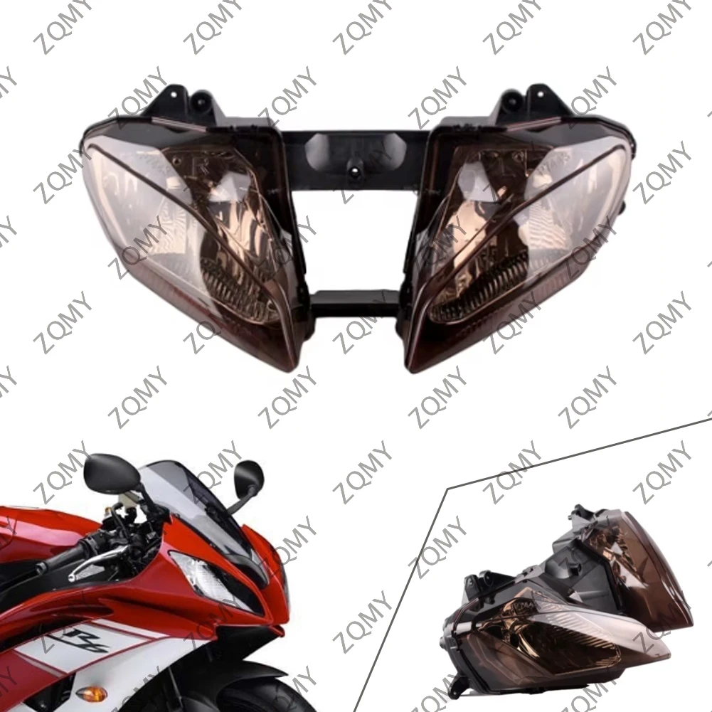 Фото Замена передней фары мотоцикла для Yamaha YZF R6 600 2008 2009 YZF-R6 №2