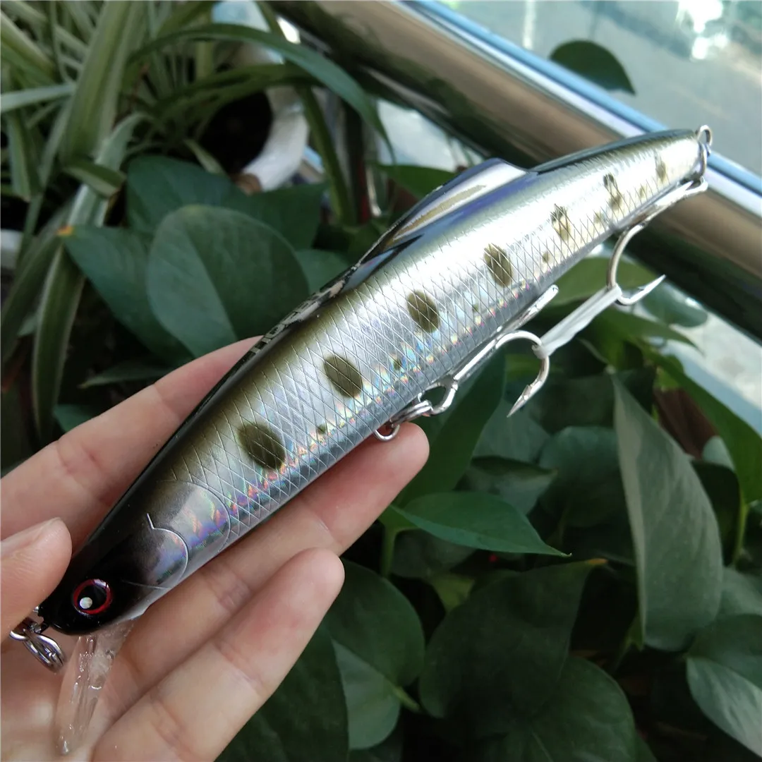 

NOEBY 4pcs 16cm 60g Sinking Minnow Fishing Lure Trolling Sinking Wobblers Artificial Hard Bait Pike Tuna Fishing Tackle