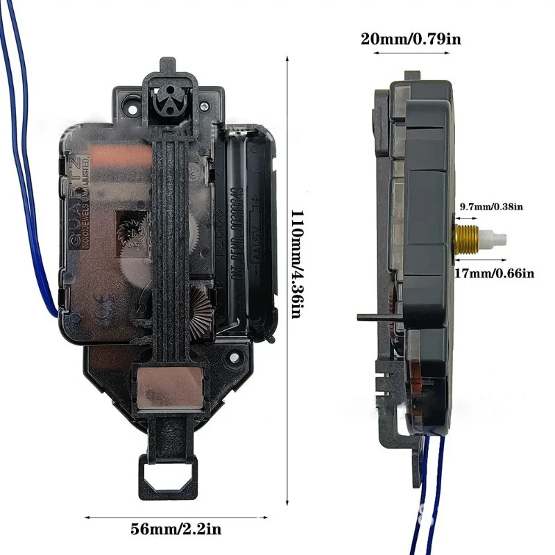 Настенные часы с бесшумным маятником