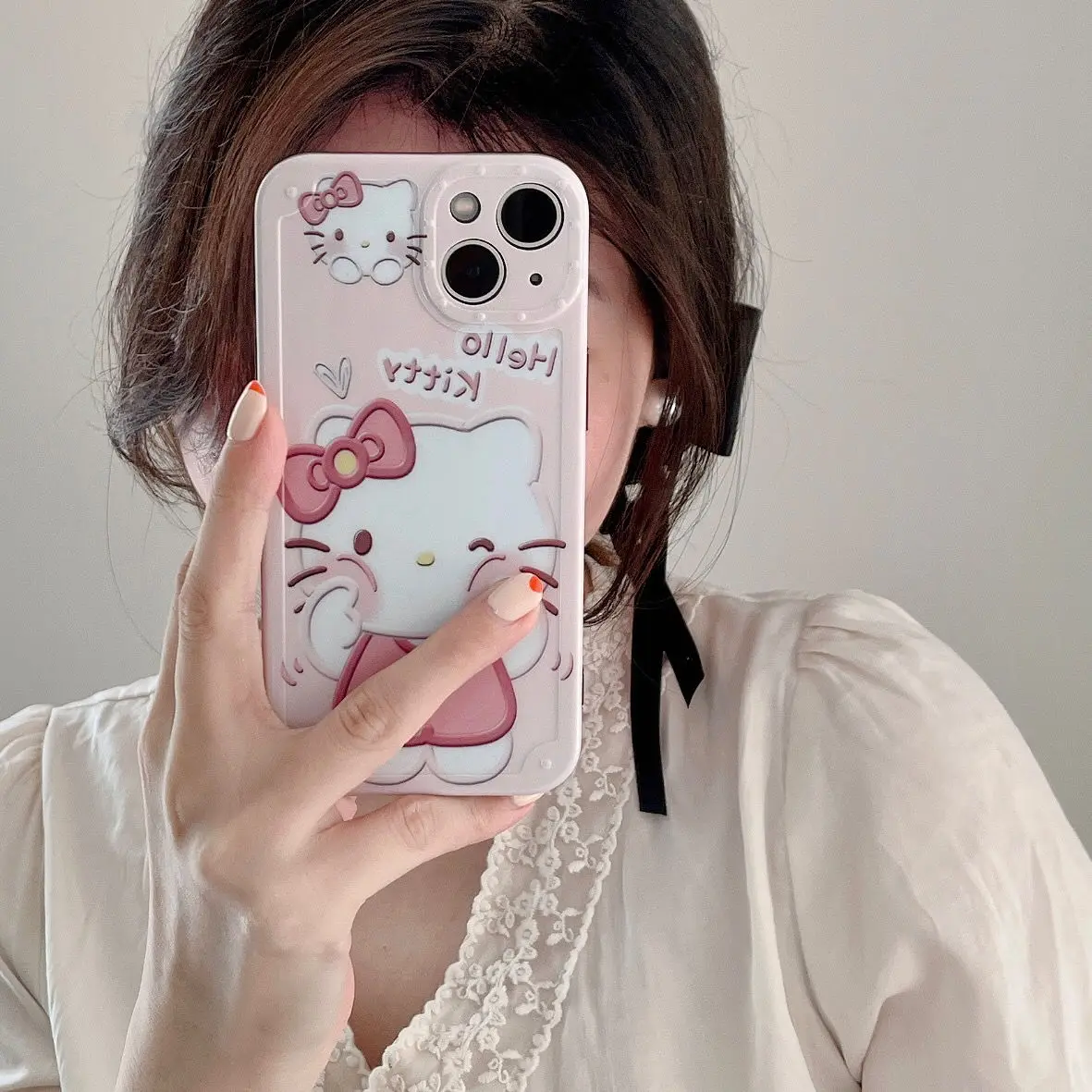 

Hello Kitty for Iphone 13 13 Pro 13 Pro Max Painted Phone Case for IPhone 12 12 Pro 12 Pro Max 11 Pro Max X XS MAX Soft Cover
