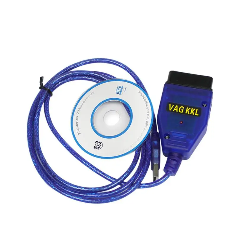 

Car USB VAG409.1 KKL Test Line Chip USB Cable Scanner Scan Tool With For Audii ForSeat Volkswagens Skoda VAG409.1 KKL Test Line
