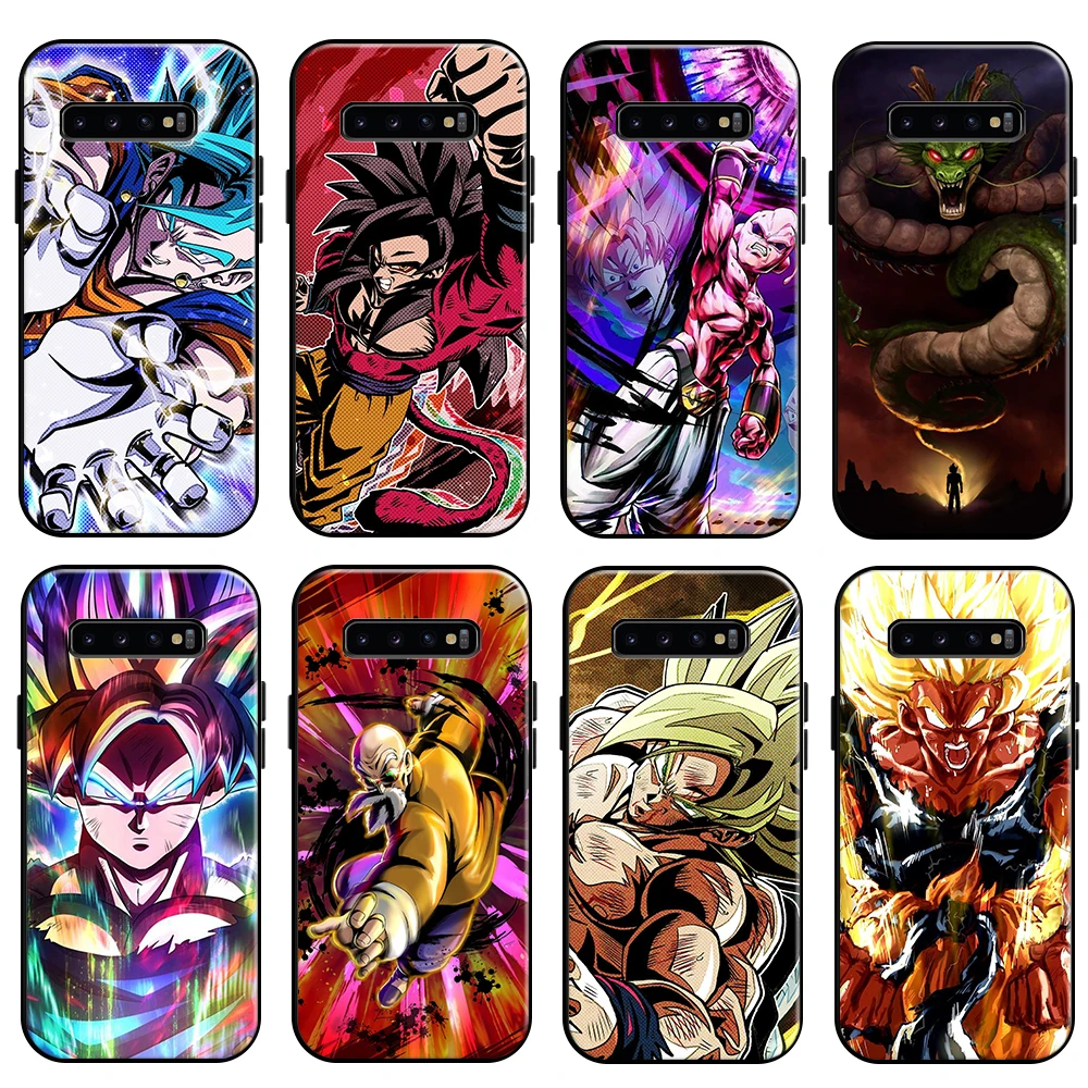 

Japan Anime Dragon Ball Goku Phone Case For Samsung Galaxy S10 5G S10E S10 Lite S10 Plus Soft Silicone Cover Liquid Silicon TPU