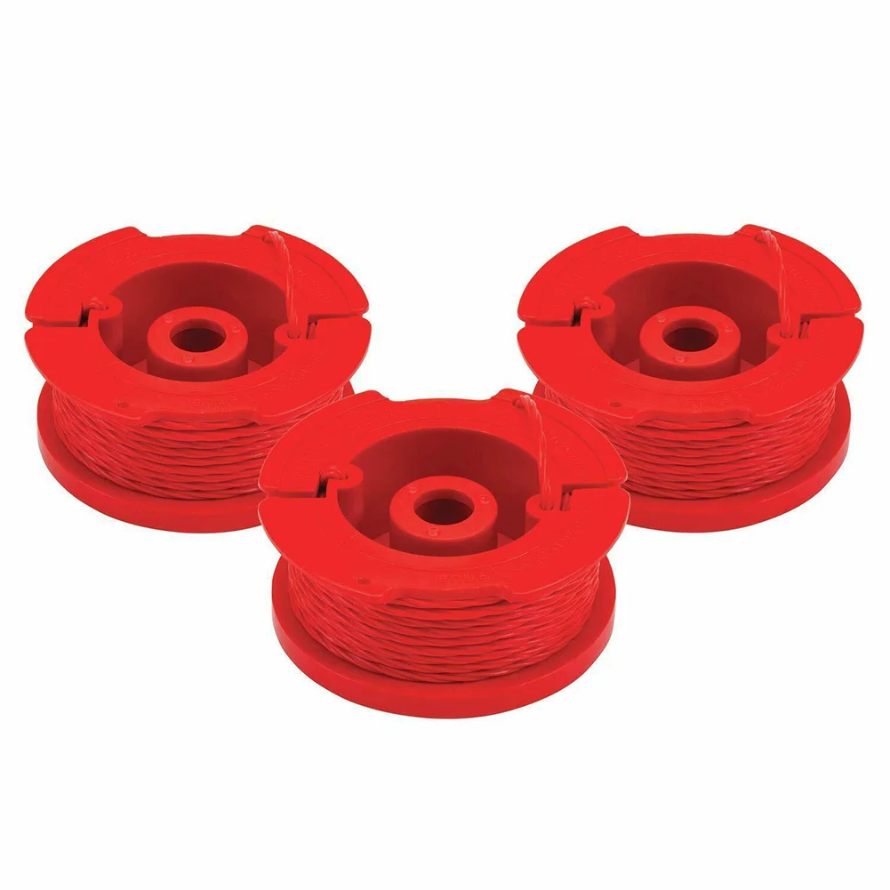 

3/6pcs Trimmer Spools Line 6.1M Red Trimmer Line For Craftsman CMCST910 CMZST080 Lawn Mower Accessories Garden Power Tools