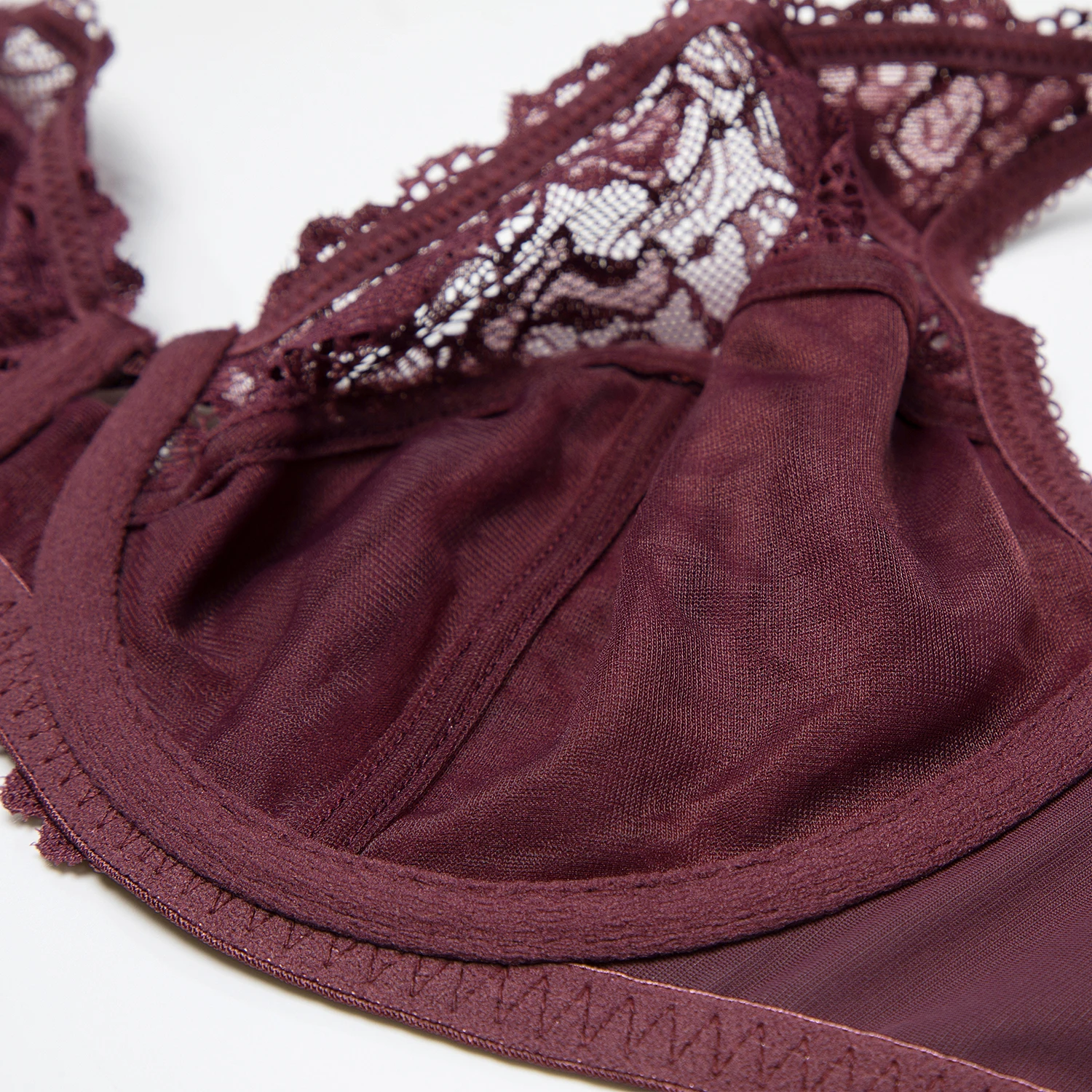 Women's Beauty Floral Lace Bra Plus Size Non Padded Full Figure Bralette Underwire Minimizer Underwear