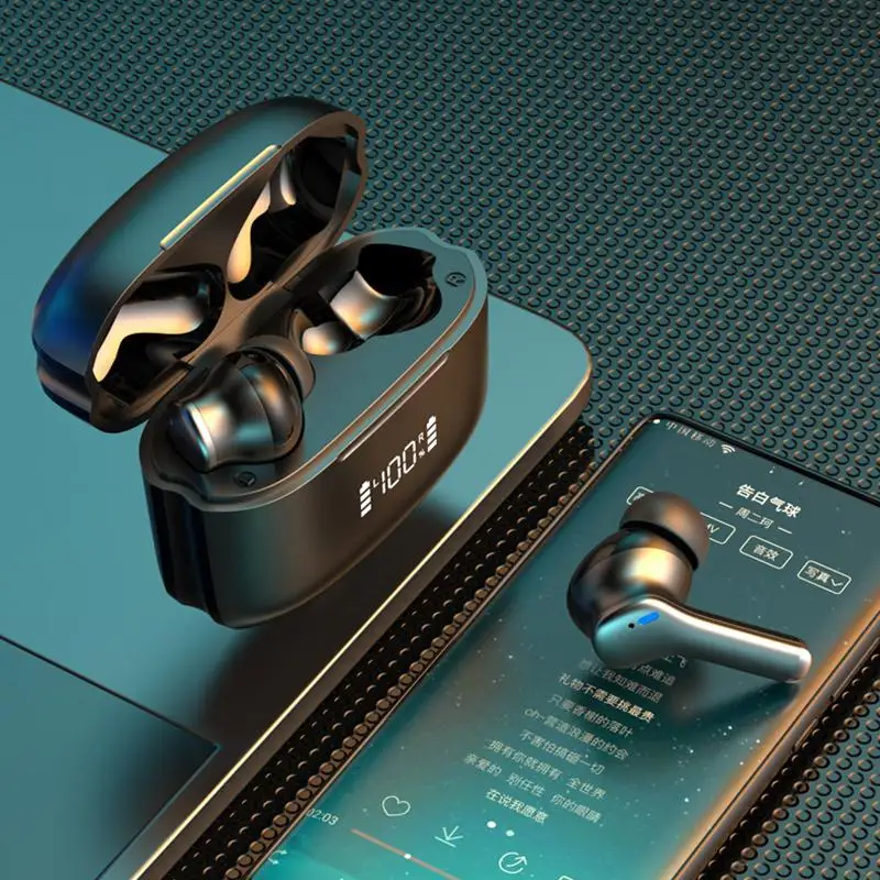 

Bluetooth-гарнитура с цифровым дисплеем, активное шумоподавление