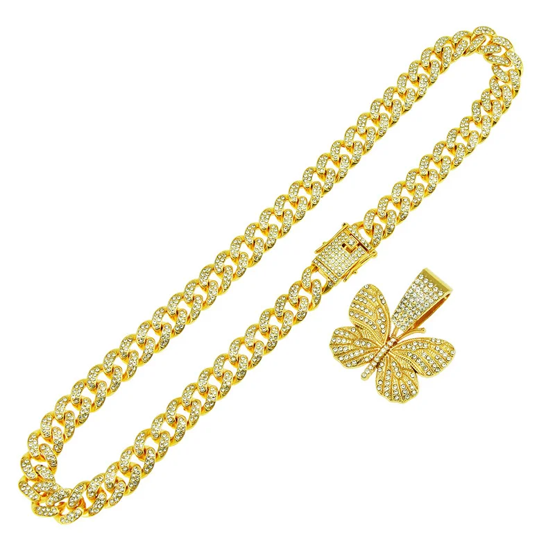 

Цепочка кубинская в стиле хип-хоп для мужчин и женщин