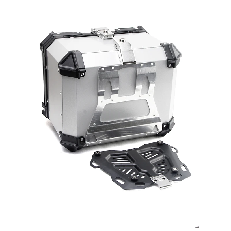 Алюминиевый задний багажник для мотоцикла Caja Metalica