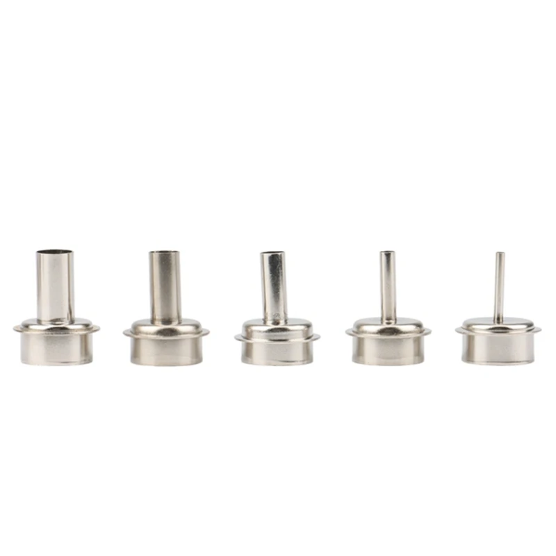

5Pcs Hot Nozzle 3/5/8/10/12Mm Mm Hot Air Nozzle For QUICK 861DW Soldering Station Replaceable Nozzle Parts
