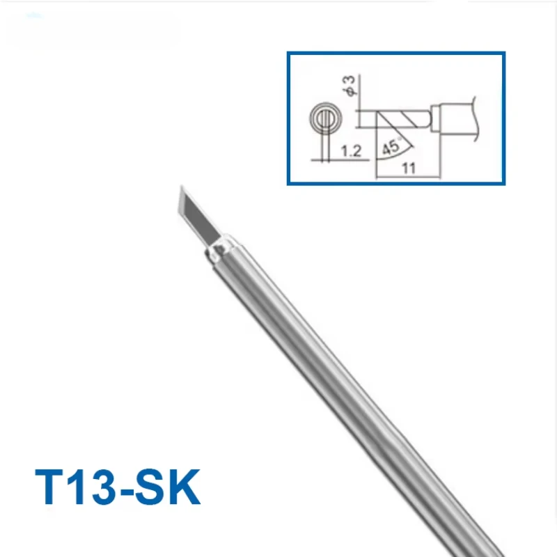 

Бессвинцовый паяльник Bakon 950D T13 K I S, жало для ремонта станции, паяльное жало, инструменты для ремонта паяльника, прочный