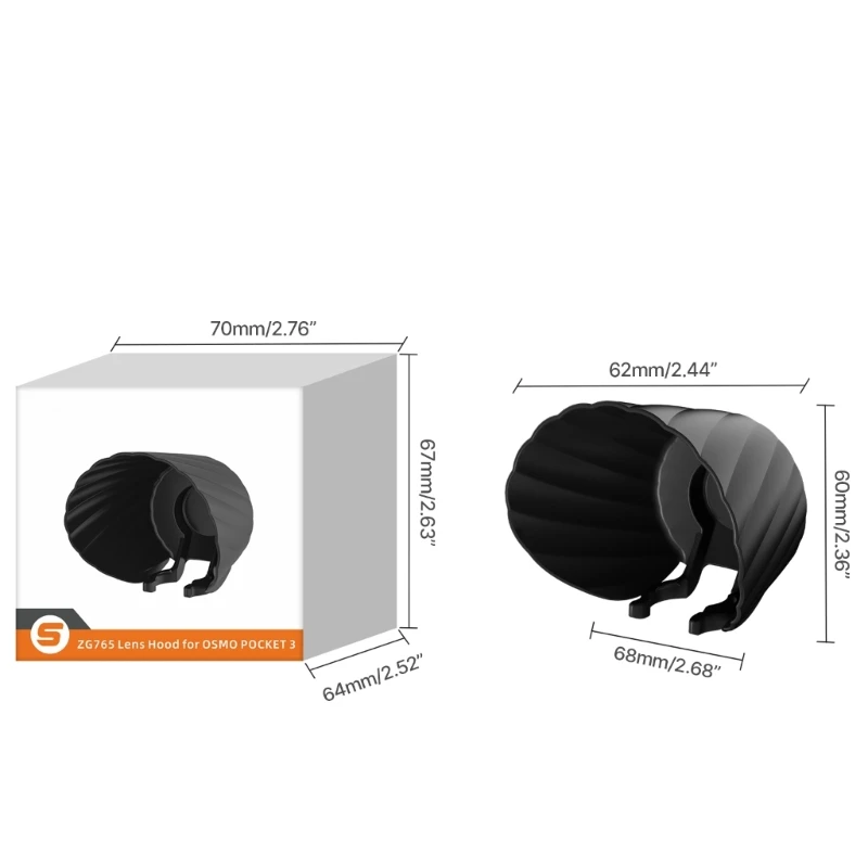 Солнцезащитный козырек для карманной 3 камеры