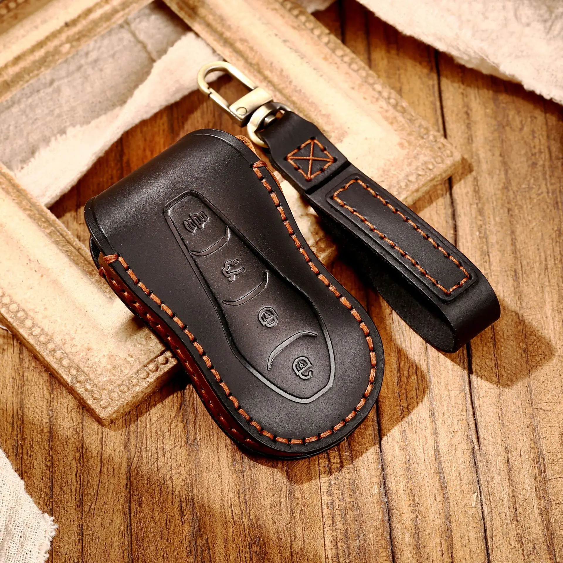 

Tugella 2019 For Case For Pro Atlas Cover Fob Holder Azkarra Bag 2020 Leather Emgrand New Car Pouch Key Geely