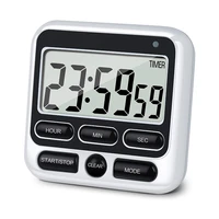 kitchen timer led digital mechanical cooking countdown study sport sleep timer home square alarm clock kitchen tools stopwatch