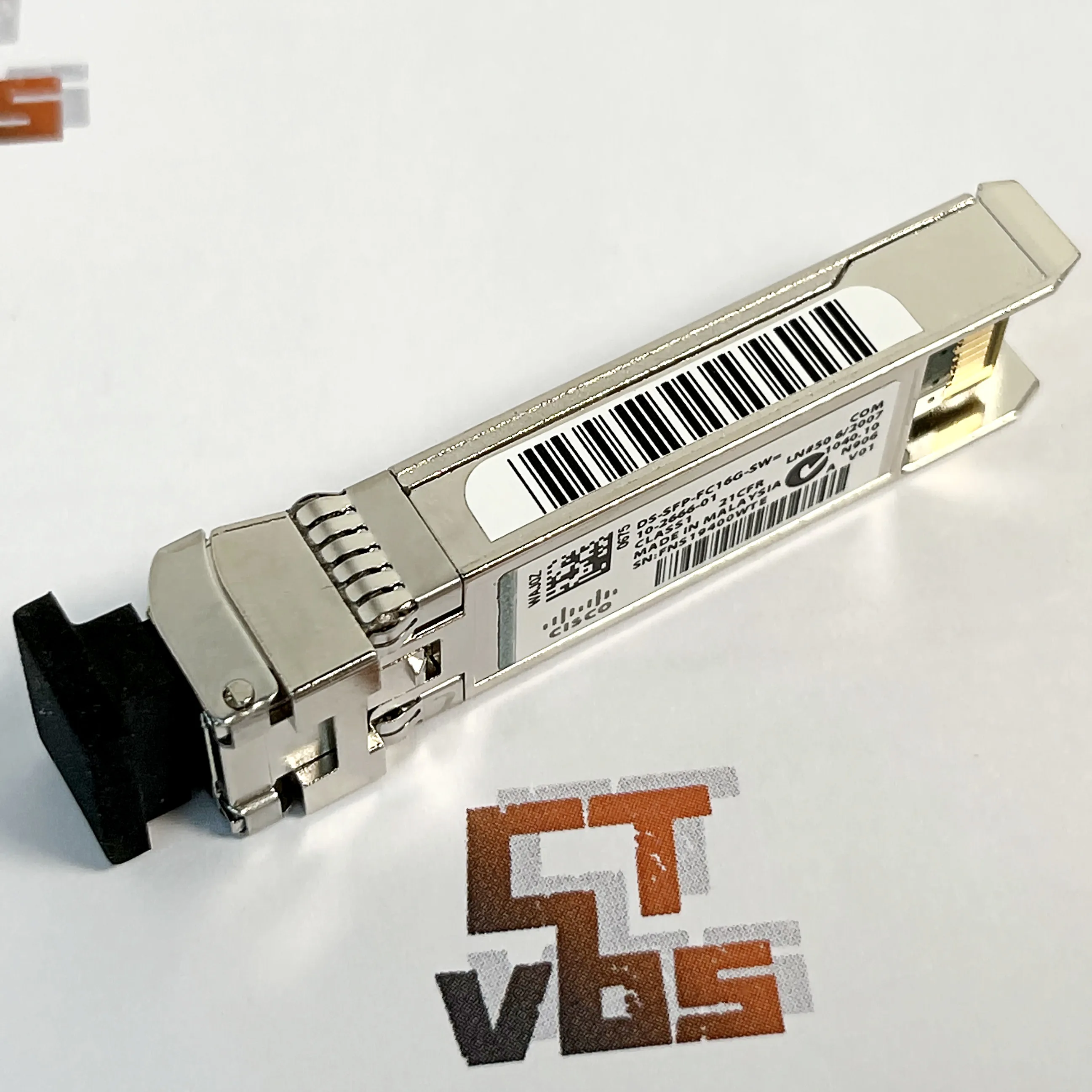 Cisco 16Gb Fibre Channel SW SFP+ Transceiver DS-SFP-FC16G-SW 850nm 10-2666-01 MMF Fiber Optic Transceiver Module
