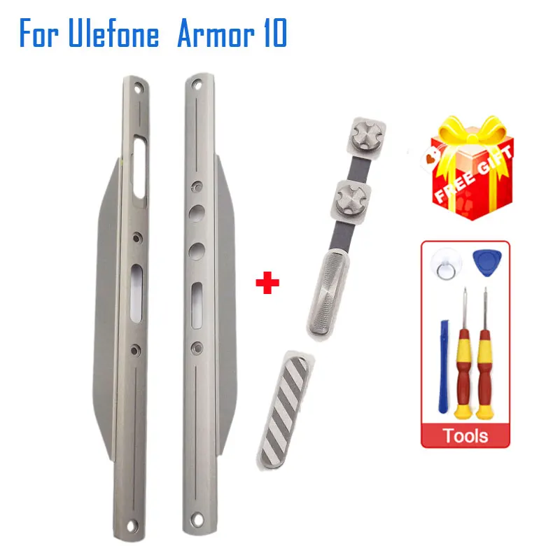 

Для Ulefone Armor 10 корпус передний корпус средняя боковая металлическая рамка чехол s средний чехол + кнопка регулировки громкости пользовательс...