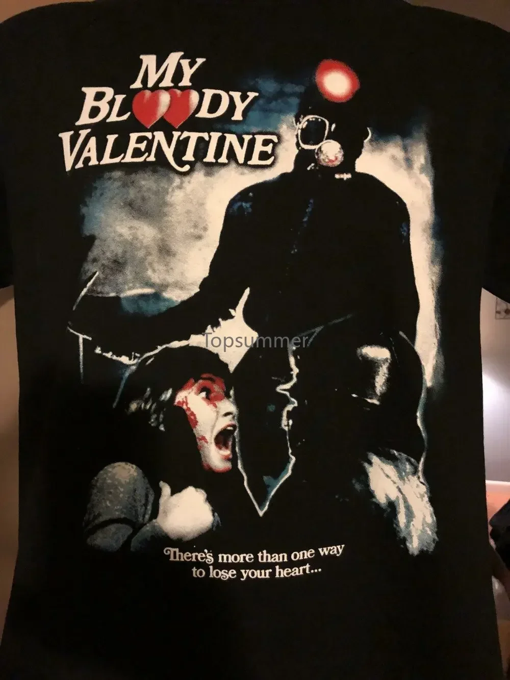 Футболка My Bloody Valentine Movie 1981 футболка Lose Your Heart Horror Slasher Gorevery популярный стиль