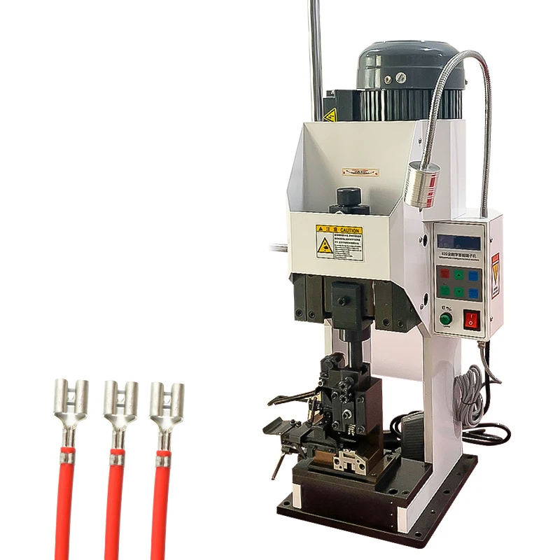 

Automotive wiring harness connector terminal crimping machine 2T intelligent terminal presmachine XH2.54 terminal crimp machine