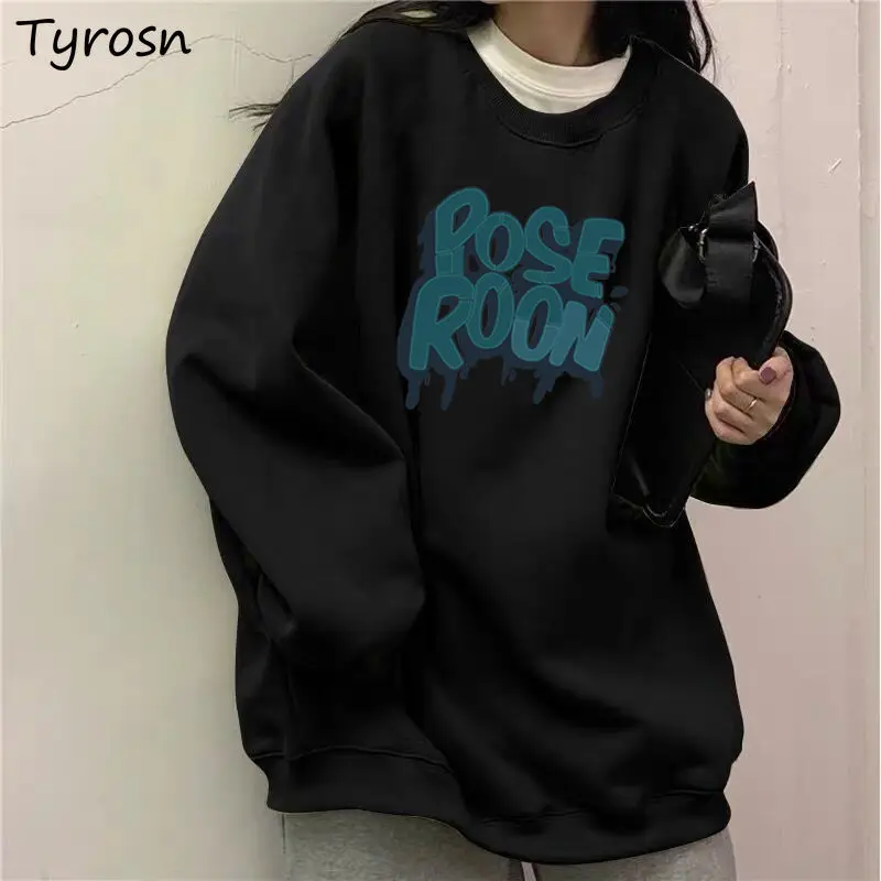 

Осенне-зимние женские серые толстовки с круглым вырезом в стиле хип-хоп Harajuku BF топы с буквенным принтом Толстовка для пары Женская толстовка с математическим рисунком