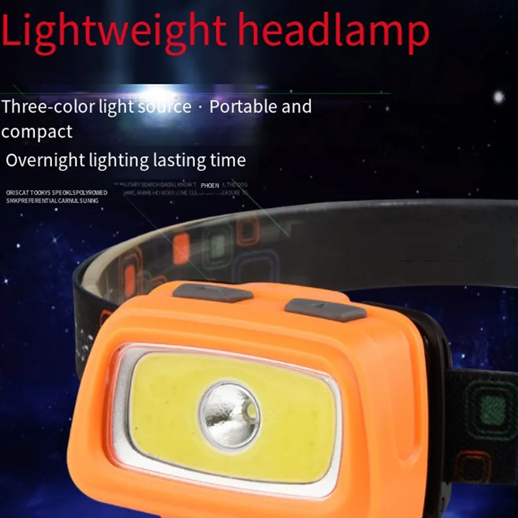 

Headlamp Multi-Function Small Headlight Durable Waterproof Gifts Lightness Spotlight Holiday Projection Camping