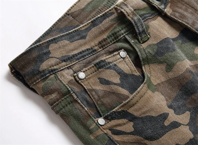 Men's Colorful Graffiti Printed Jeans Y2K Colorful Slim Fit Tapered Elastic Casual Pants Fashion Street Clothing Small Foot Pant