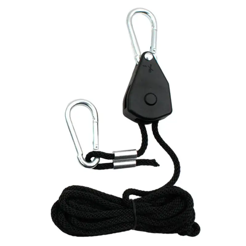 

Tent Pulley Rope Buckle Fastener Windproof Adjustable Camping Stop Buckles Tent Awning Rope Pulley Ratchet Hangers Tensioner