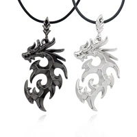 popular fashion movie mens scorpion necklace jewelry fashion brave mens flame dragon necklace domineering pendant necklace